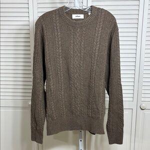 Buck Mason Brown Crewneck Sweater